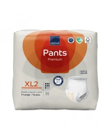 Abena Βρακάκια Ακράτειας Pants Premium XL 2, 16 τεμάχια