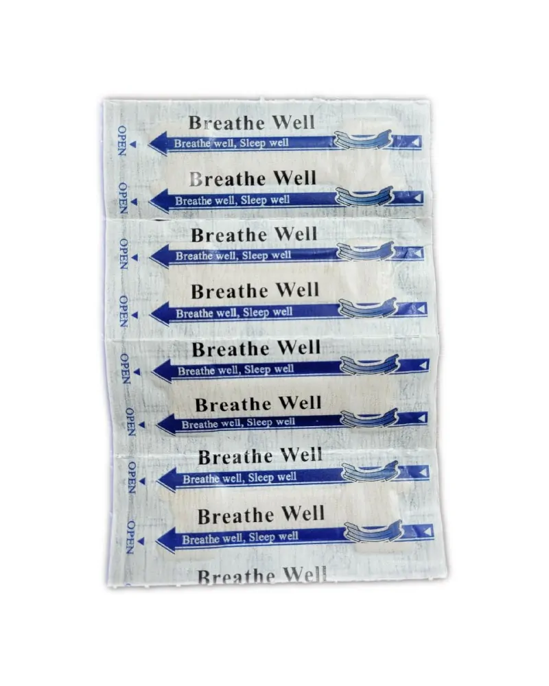 Kifidis Breathe Well Ρινικές Ταινίες Υφασμάτινες Κατά του Ροχαλητού & της Ρινικής Συμφόρησης 10τεμ.