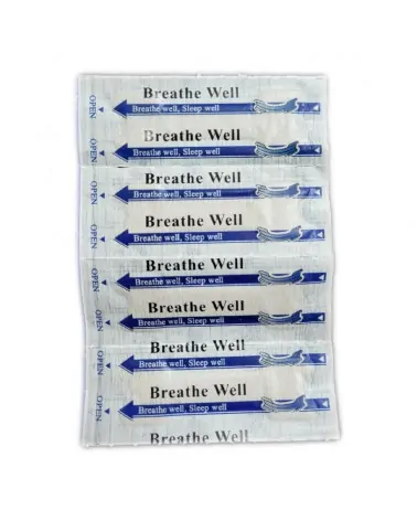Kifidis Breathe Well Ρινικές Ταινίες Υφασμάτινες Κατά του Ροχαλητού & της Ρινικής Συμφόρησης 10τεμ.