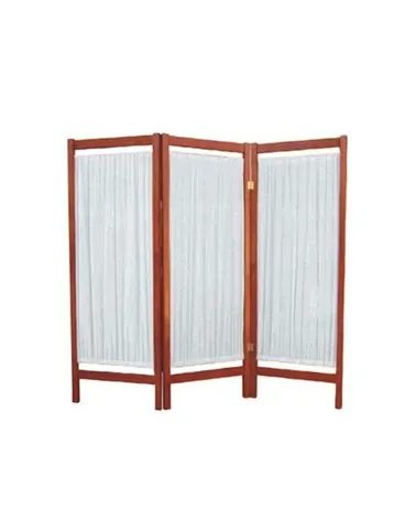 Παραβάν 3-Φυλλο Οξιά Λευκό 1,80 x 1,70m