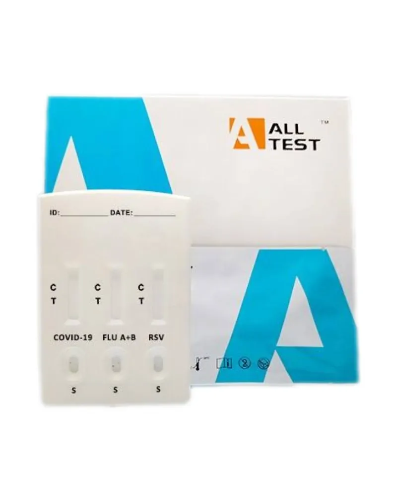 All Test Τριπλό Τεστ Ταχείας Ανίχνευσης Αντιγόνου SARS-CoV-2 (Covid)/Influenza A+B/RSV 20 τεμάχια