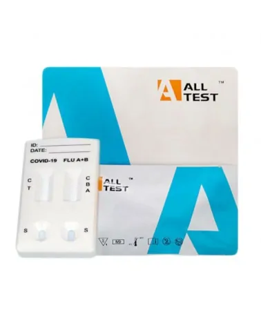 All Test Διπλό Τεστ Ταχείας Ανίχνευσης Αντιγόνου SARS-CoV-2 (Covid) / Influenza A+B 20 τεμάχια