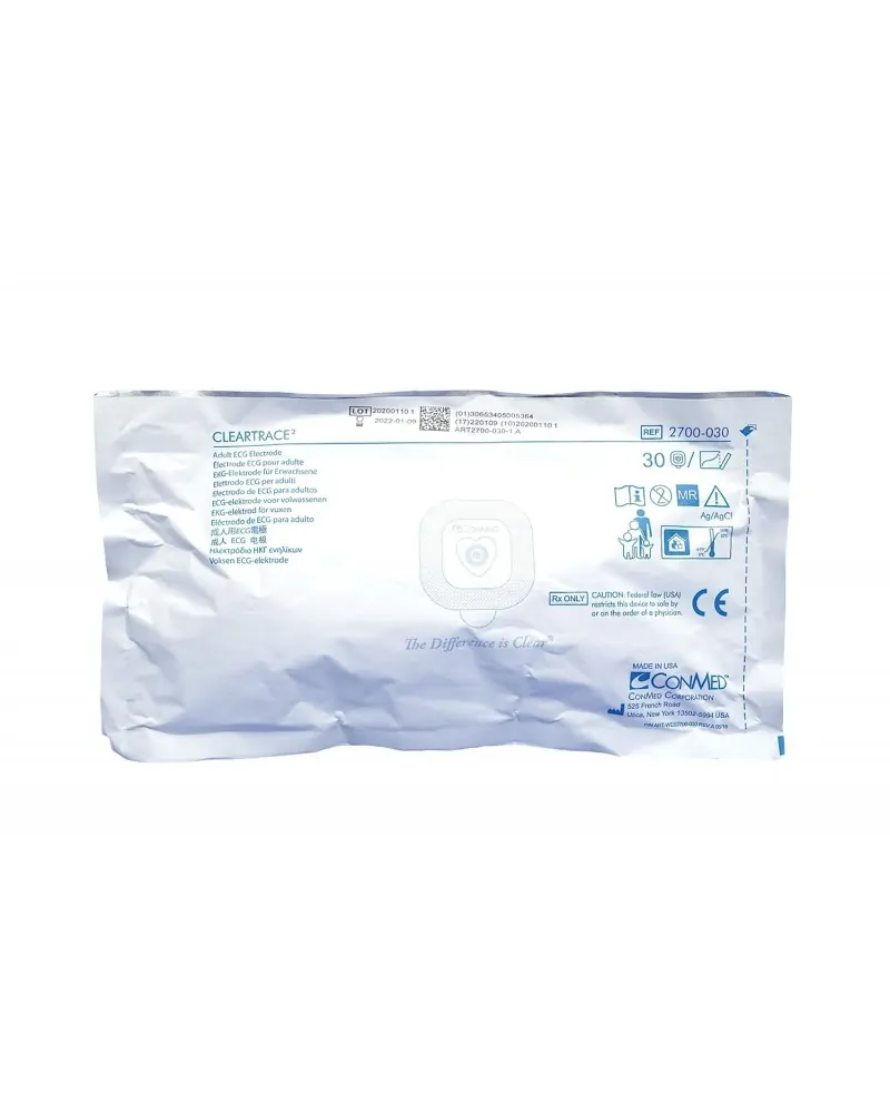 Conmed Ηλεκτρόδια Ενηλίκων Καρδιογράφου Cleartrace2 30 Τεμάχια
