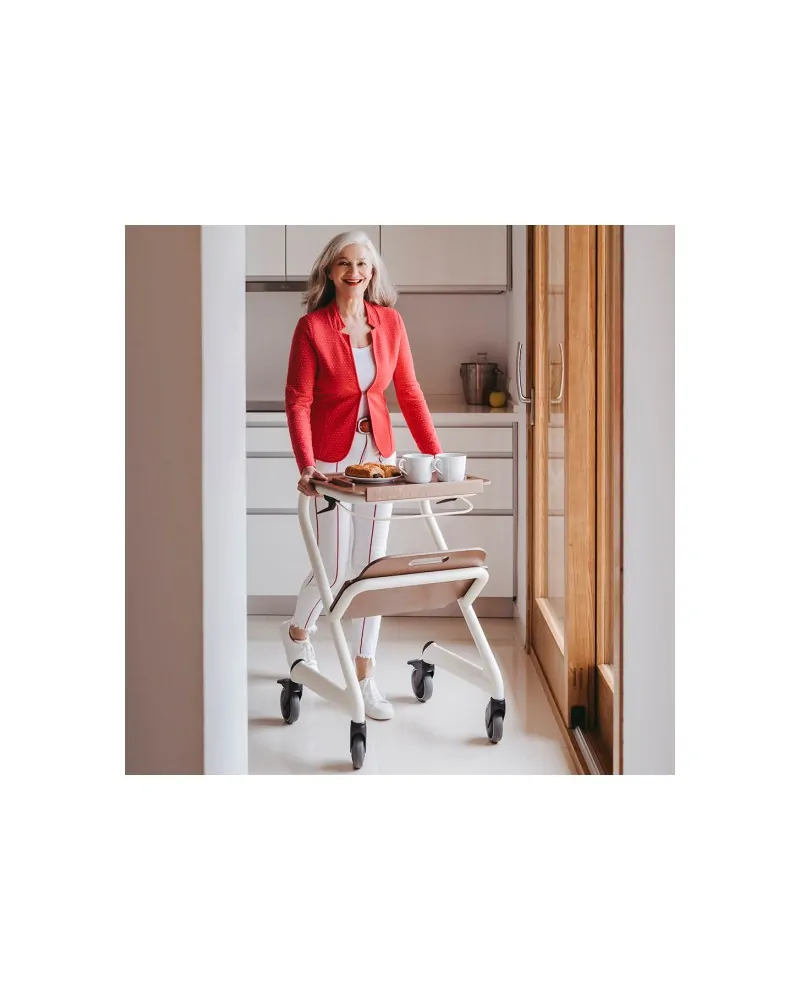 Saljol Περιπατητήρας Rollator Indoor WR55 Velvet Grey