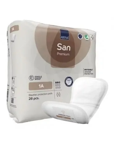 Abena Σερβιέτες San 1A - Απορρόφησης 250ml, 28 Τεμάχια