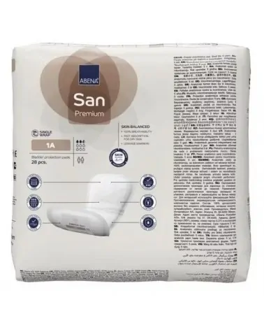 Abena Σερβιέτες San 1A - Απορρόφησης 250ml, 28 Τεμάχια