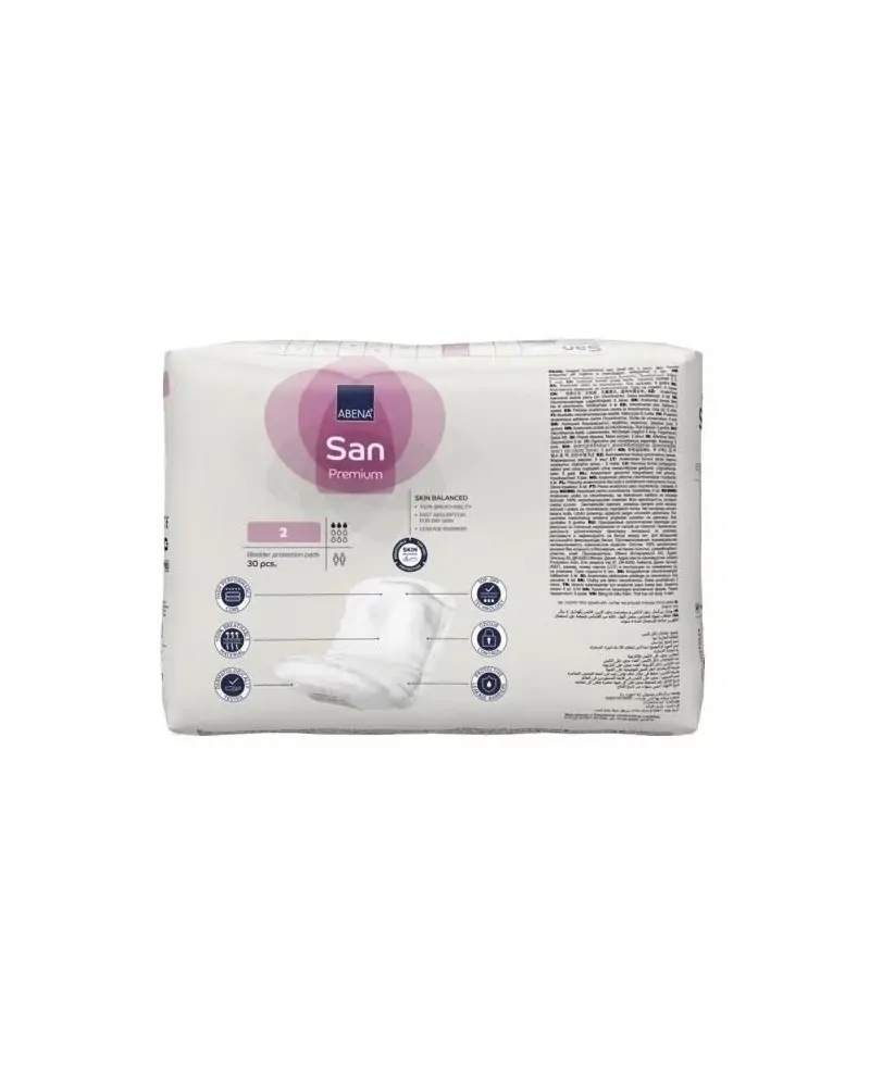 Abena Σερβιέτες San 2 Mini - Απορρόφησης 350ml, 28 Τεμάχια