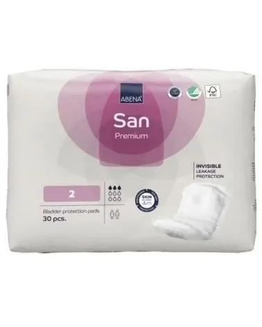 Abena Σερβιέτες San 2 Mini - Απορρόφησης 350ml, 28 Τεμάχια