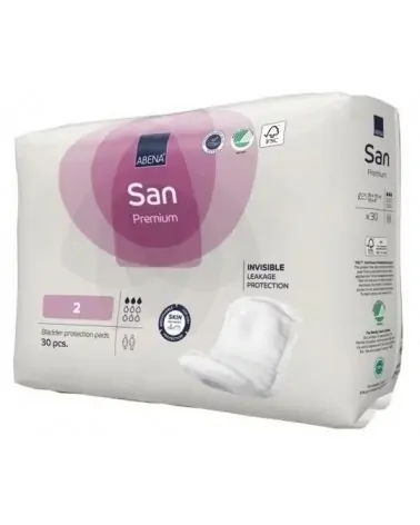 Abena Σερβιέτες San 2 Mini - Απορρόφησης 350ml, 28 Τεμάχια