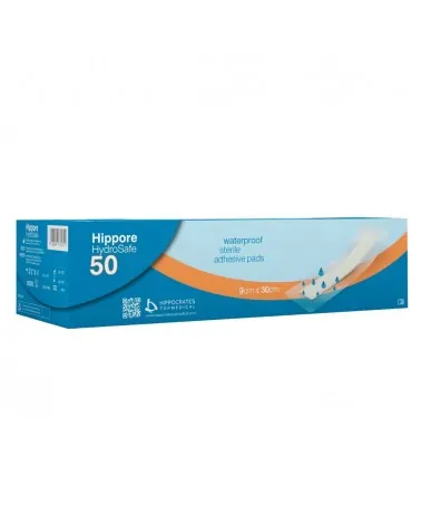 Hippore Αποστειρωμένο Αυτοκόλλητο Επίθεμα Hydrosafe 9cm X 30cm, τεμάχιο