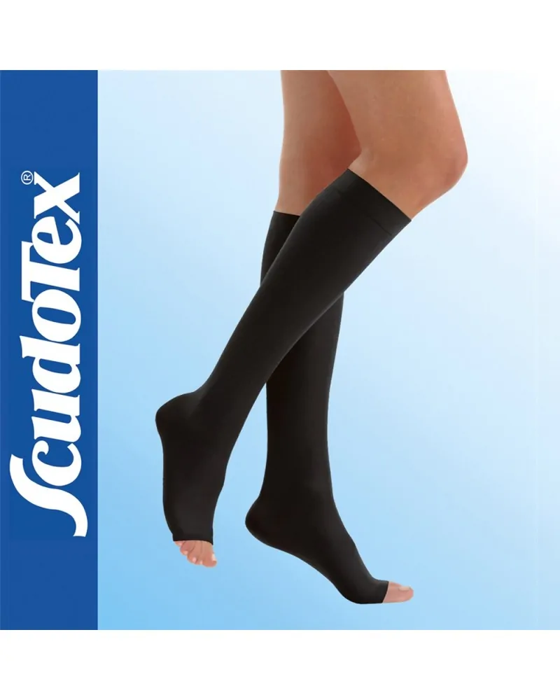 Scudotex Ιατρικές Κάλτσες Κάτω Γόνατος 430 K1, Ανοιχτά Δάκτυλα