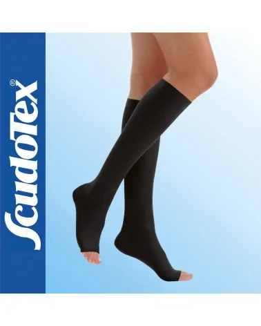 Scudotex Ιατρικές Κάλτσες Κάτω Γόνατος 430 K1, Ανοιχτά Δάκτυλα