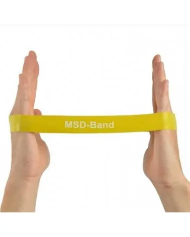 Alfacare Λάστιχο Γυμναστικής Moves-Band Loop, Μαλακό - Κίτρινο