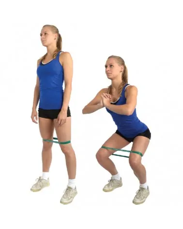 Alfacare Λάστιχο Γυμναστικής Moves Fit SuperLoop, Μεσαίο - Πράσινο