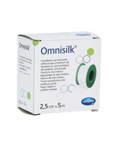 Hartmann Omnisilk Ταινία Αυτοκόλλητη από Συνθετικό Μετάξι 2,5cm x 5m