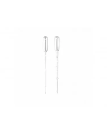 Πιπέτες Pasteur Πλαστικές μη Αποστειρωμένες 3ml, 500 τεμάχια