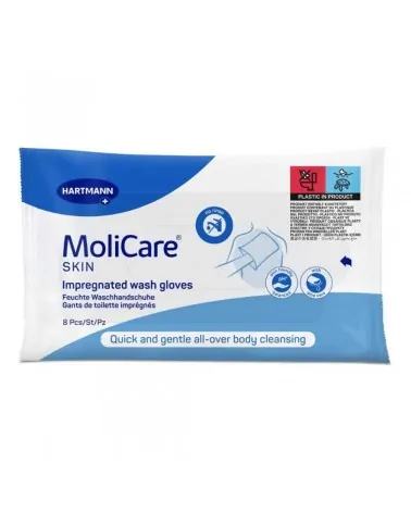 Hartmann Γάντια καθαρισμού MoliCare Skin, 8 τεμάχια