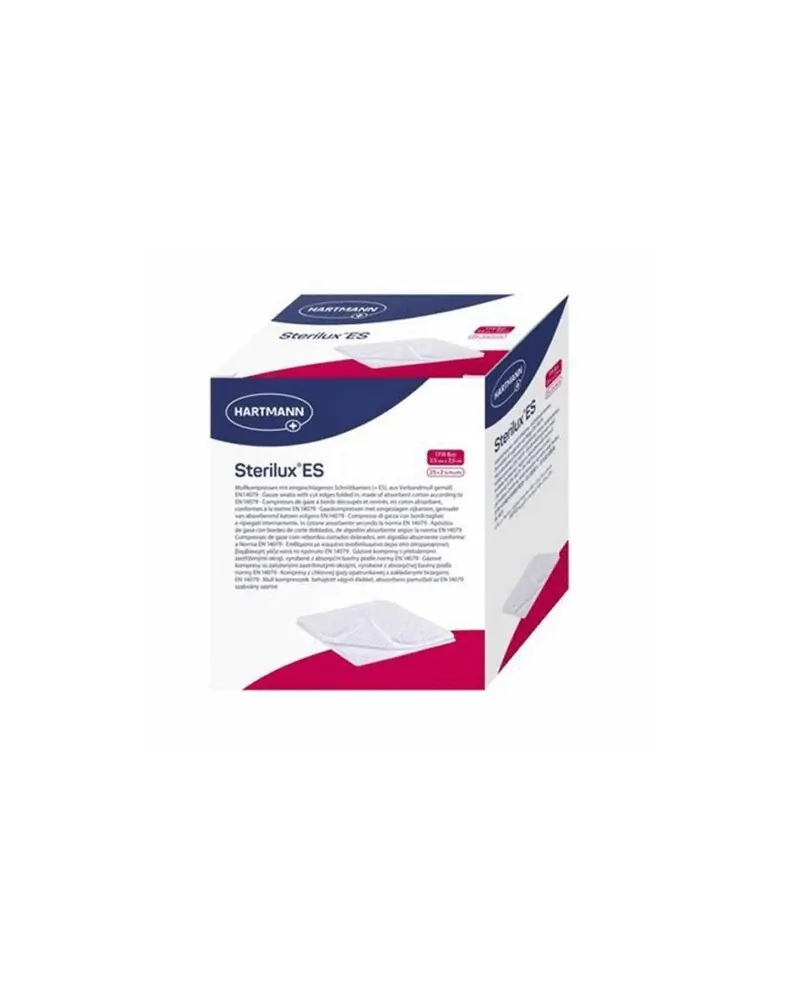 Hartmann Γάζες Αποστειρωμένες Sterilux ES 10cm x 10cm 17 κλωστών, 25x2τεμάχια