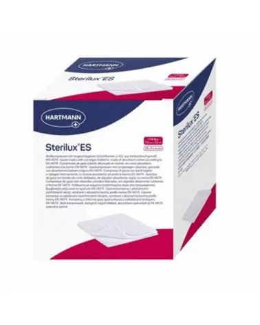 Hartmann Γάζες Αποστειρωμένες Sterilux ES 10cm x 10cm 17 κλωστών, 25x2τεμάχια
