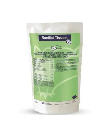 Hartmann Απολυμαντικά Μαντηλάκια Bacillol Tissues Refill, 100 τεμάχια