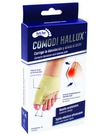 Herbi Feet Υφασμάτινος Νάρθηκας Comodi Hallux με Gel