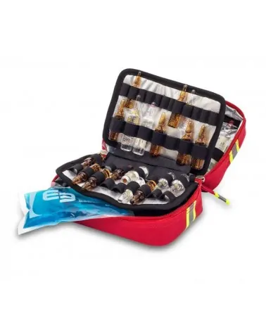Elite Bags Φορητή Ισοθερμική Τσάντα Μεσαίας Χωριτικότητας AMPOULE'S, Κόκκινη