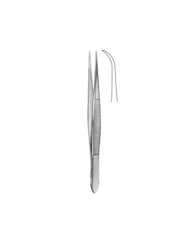 Hilbro Λαβίδα Ανατομική Λεπτά Άκρα Κυρτή 10,5cm