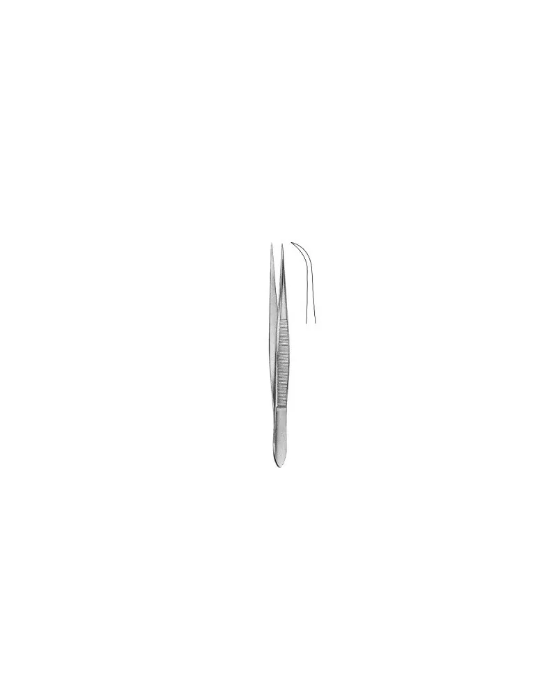 Hilbro Λαβίδα Ανατομική Λεπτά Άκρα Κυρτή 12,5cm