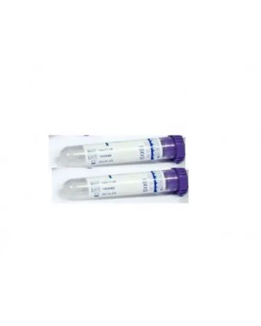 Πλαστικά Σωληνάρια TAPVAL με 3Κ EDTA 55x12mm, 2ml, 100 τεμάχια
