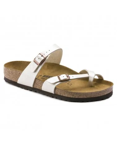 Birkenstock Παντόφλα Mayari (Narrow), Pearl White