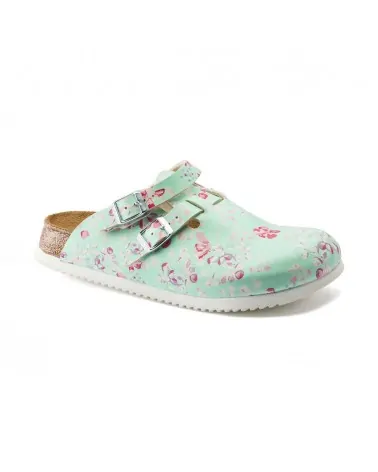 Birkenstock Γυναικείο Αντιολισθητικό Σαμπό Kay SL, Flower Field Mint