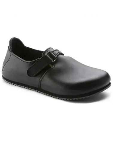 Birkenstock Ανδρικό Αντιολισθητικό Σαμπό Κλειστό Linz SL (Regular), Μαύρο
