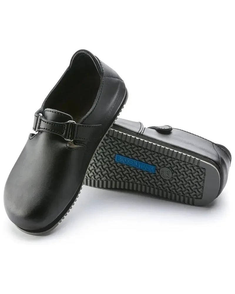 Birkenstock Ανδρικό Αντιολισθητικό Σαμπό Κλειστό Linz SL (Narrow), Μαύρο