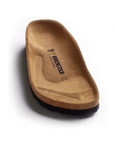 Birkenstock Ανδρικό Αντιολισθητικό Σαμπό Κλειστό Linz SL (Narrow), Μαύρο