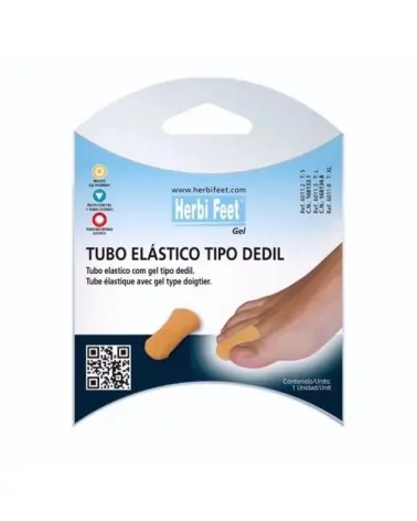 Herbi Feet Ελαστικός Σωλήνας Δακτύλου Gel Κλειστός