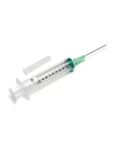 BD Σύριγγα Emerald 10ml με Βελόνα 21Gx1 1/2" - 0,8x40mm (Πράσινο), τεμάχιο