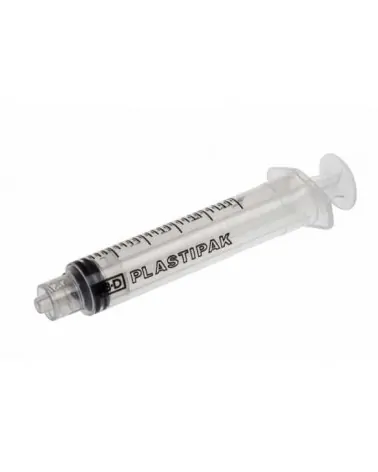 BD Σύριγγες Plastipak 5ml Luer Slip με Ομόκεντρο Άκρο και Κλίμακα ανά 0,2ml, τεμάχιο