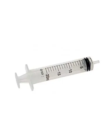 BD Σύριγγα 20ml Luer Slip με Έκκεντρο Άκρο και Κλίμακα ανά 1ml, τεμάχιο