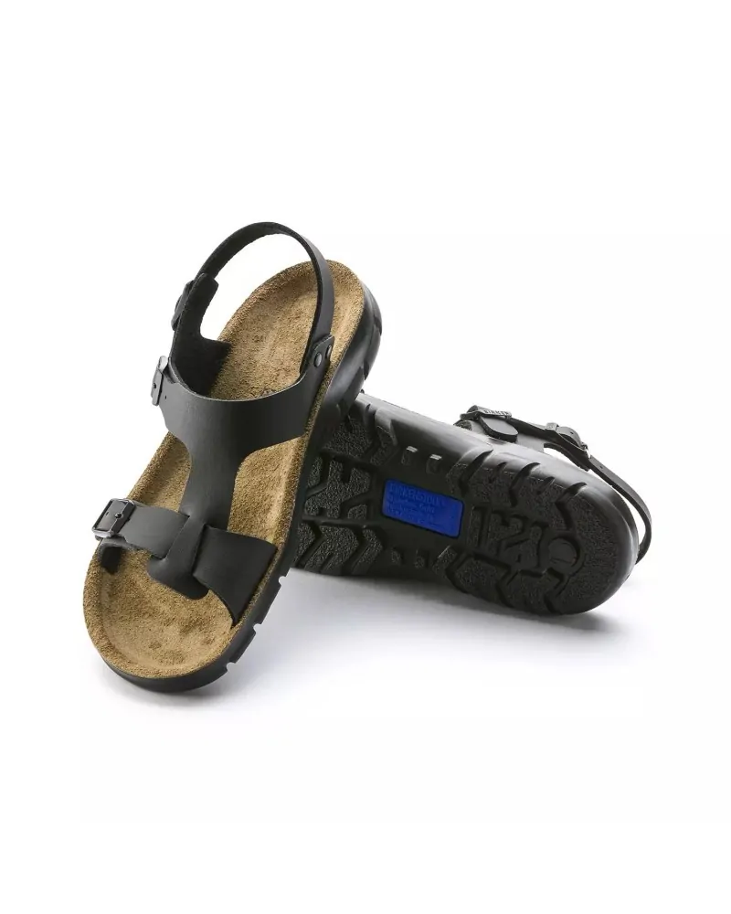 Birkenstock Αντιολισθητικό Πέδιλο Saragossa Soft (Narrow), Μαύρο