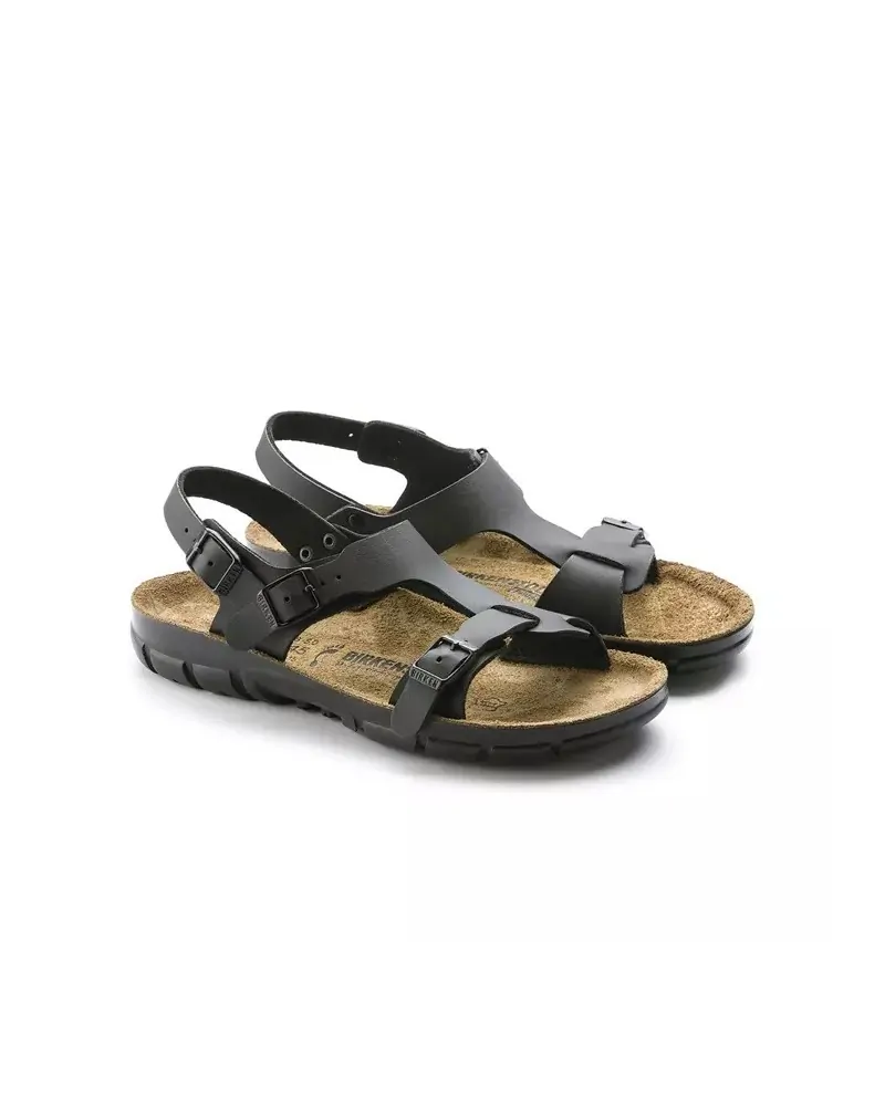 Birkenstock Αντιολισθητικό Πέδιλο Saragossa Soft (Narrow), Μαύρο