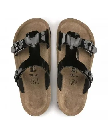 Birkenstock Αντιολισθητικό Πέδιλο Sofia Soft (Narrow), Γυαλιστερό Μαύρο