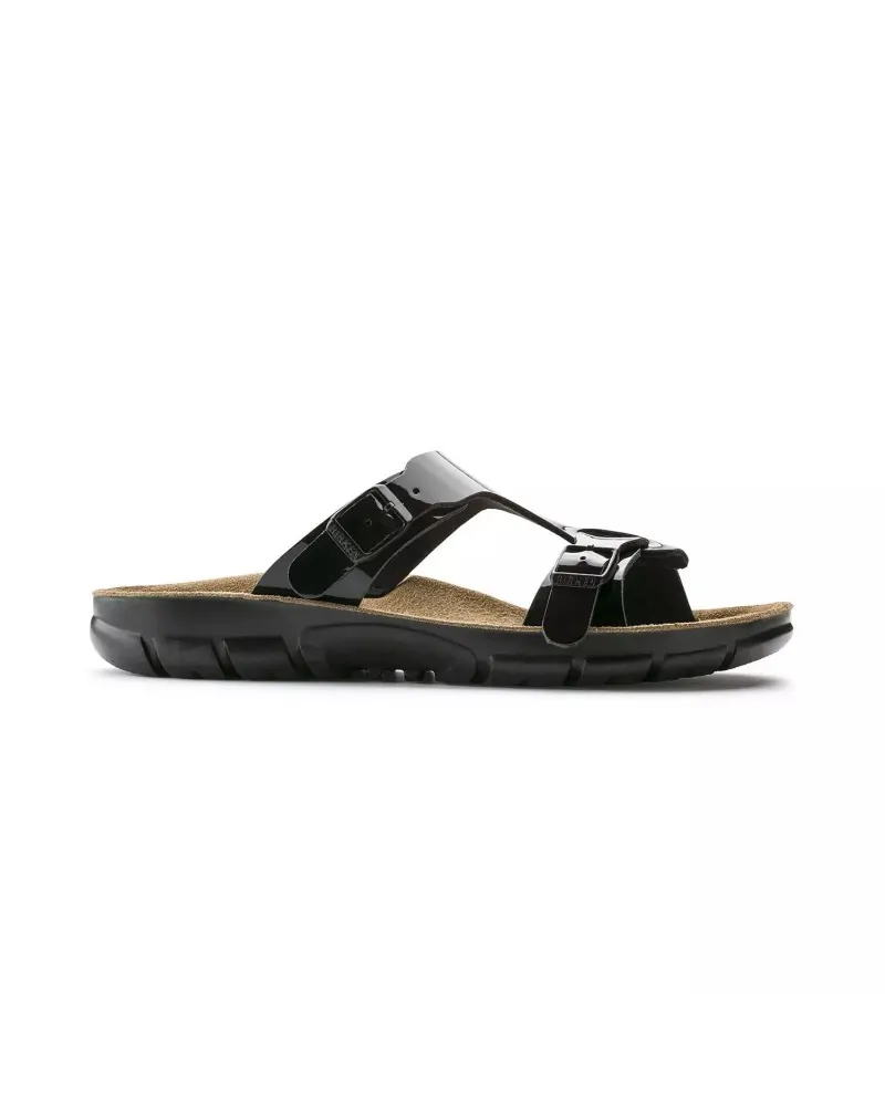Birkenstock Αντιολισθητικό Πέδιλο Sofia Soft (Narrow), Γυαλιστερό Μαύρο