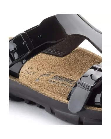 Birkenstock Αντιολισθητικό Πέδιλο Sofia Soft (Narrow), Γυαλιστερό Μαύρο