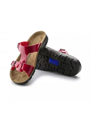 Birkenstock Αντιολισθητικό Πέδιλο Sofia Soft (Narrow), Γυαλιστερό Κόκκινο