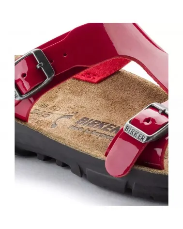 Birkenstock Αντιολισθητικό Πέδιλο Sofia Soft (Narrow), Γυαλιστερό Κόκκινο