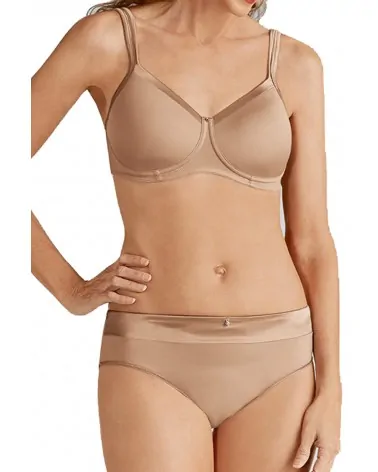 Amoena Στηθόδεσμος Μαστεκτομής Lara Satin SB, Μπεζ