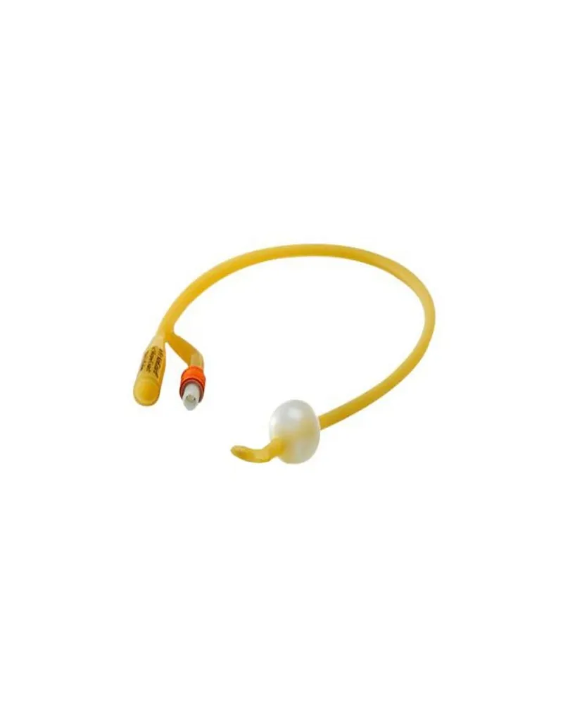 Rusch Ουρολογικός Καθετήρας Foley 2Way Latex Tiemann με Οπή Νο18