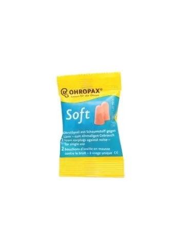 Ohropax Αφρώδεις Ωτοασπίδες Soft Foam, ζεύγος