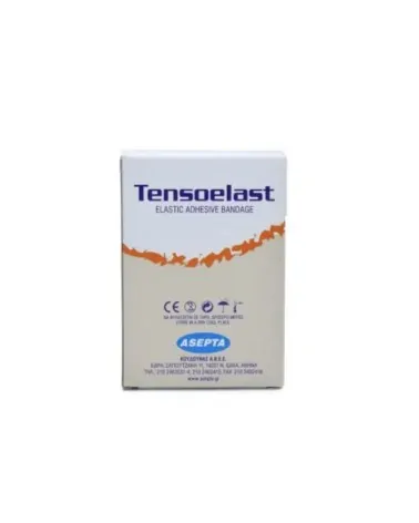 Asepta Tensoelast Ελαστικός Αυτοκόλλητος Επίδεσμος 5cm x 2.70m