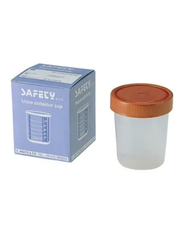 Κύπελλα Ούρων Safety Αποστειρωμένα 100ml